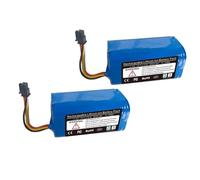 14.4v 14.8v 3500mAh Rechargeable Battery,Compatible for Midea,i5Extra.i5 Young.i9 Eye.M3.M3J.K30.K50.M7.i50Pro Robot Vacuum Cleaner(2pcs)