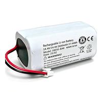 14.4V 2000mAh RVBAT85005 Replacement Battery, High Capacity Li-ion Robot Vacuum Battery Compatible With Shark RV2320S RV2310AE AV2310AE RV2300 RV2310 RV2300S UR2350AE