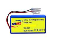 14.4V 2600mAh 3000mAh 3500mAh Lithium Battery .Compatible With ILIFE A4 A4s V7 A6 V7s Plus. Robot Vacuum Cleaner 4S1P Real Capacity(12800mAh)