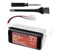 14.4V 2600mAh Li-ion 5557 2P Plug Battery for ILIFE A4S Robot, A4, A4S pro, A6, A7, A9, A10, V3x V7, V7s Plus, V7 PRO, W400, W400s, W450 Sweeping Robot