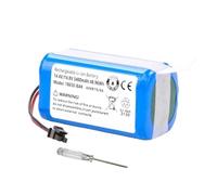 14.4V 3600mAh Vacuum Battery Replacement, Compatible for Bagotte, BG800 BG850, Compatible for Coredy, R750-2200pa G800 G850, Robot Vacuum Cleaner