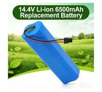 14.4V 6500mAh 8-Cell Li-ion Replacement Battery With Safety BMS Protection，Compatible With Eufy RoboVac X8/X8 Hybrid/X8 Pro Robot Vacuum Cleaner(5200mAh)