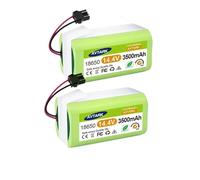 14.4V Li-ion Battery，Compatible For Conga，Excellence 950 990 1090 1790 1990，Compatible For Eufy，Robovac 11S 12 X500 Replace(2PCS 3500mAh)