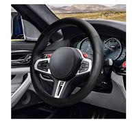 14.5"-15" Car Steering Wheel Cover, Microfiber Leather, Anti-Slip Breathable Decoration, Universal Accessories for Diverse Cars (Gray) Protect the steering wheel