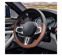 14.5"-15" Car Steering Wheel Cover, Microfiber Leather, Anti-Slip Breathable Decoration, Universal Accessories for Diverse Cars (Gray) Protect the steering wheel