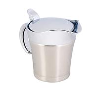 14.5 to 16.9oz Double Walled Vacuum Insulated Thermos, 450mL 750ml Thermal Coffee Carafe, 304 Stainless Steel Thermal Flask for Gravy Boat Serving Jug Kitchen Utensils (Small size 450ml)