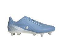 (14.5 UK, Blue/White) Adidas Mens Adizero RS15 Pro Gradient Leather Soft Ground Rugby Boots