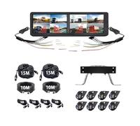 14.55" AHD 1080P 8CH Bus DVR Touch Screen Control BSD/Lane Departure Alerts HD Night Vision Reverse Parking Guidance Monitoring