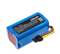 14.8V 2600mAh Battery，Compatible For Proscenic，Cocoa Smart 780T,790T,Summer P1S P2S,Jazz,Kaka Robot Vacuum Cleaner Rechargeable VR1717 Replace(3200mAh)