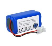 14.8V 3500mAh 14.4V Lithium Battery,Compatible For ILIFE A4 A4s V7 A6 V7s Plus,Robot Vacuum Cleaner ILife 4S1P Real Capacity(3400mAh)