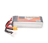 14.8V 5000mAh 40C 4S LiPo Battery with XT60 Plug - High Discharge Power, Long Flight Time for FPV Racing Drones and RC Quadcopters