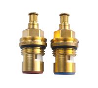 (14.9mm x 7.6mm, Gold) Oracstar Ceramic Tap Gland (Pack of 2)