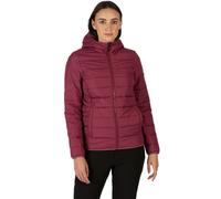 (14, Amaranth Haze) Regatta Womens Helfa Insulated Quilted Padded Hooded Jacket Coat