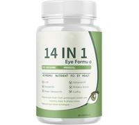 14-and-1 Advanced Eye,with Lutein, Zeaxanthin,Vision & Focus,Everyday Visual Clarity and Comfort, Vision & Ocular Health,Reduces Dryness,60