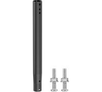 14" Antenna Extension Pole, 32mm/35mm Dual-End Adapter, Iron