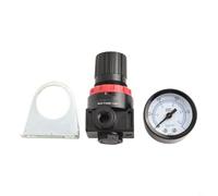 14'' AR2000 For compressor air pressure regulator with strap bracket adjustable pressure 0 05 0 85Mpa featuring self locking press mechanism and construction