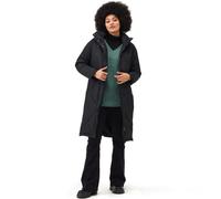 Regatta Womens Cambrie Quilted Warm Winter Long Jacket - Black - 14