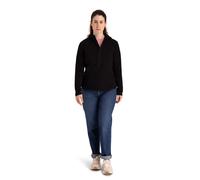 Trespass Womens 1/2 Zip Neck Grown On Hood Fleece Top - Metraya