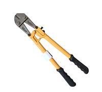 14" Bolt Cutter Mini Bolt and Wire Cutter, Cable, Chain, Spring Snips Clippers with Comfortable Soft Rubber Grip, Yellow