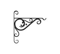 Forged Hanging Basket Bracket - 14" Bracket. Garden Pride