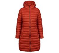 Trespass Women's Casual Jacket Dorothea - Padded, Fake Down Touch, Stitched Baffles, 2 Zip Pockets, Inner Storm Flap, 2 Way Zip, Adjustable Hood, Flat Cuff, Longer Length