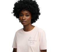 Women's T-shirt Superdry Luxe Casual Rose L