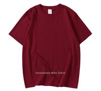 14 Colors Candy Color 100% Cotton T-Shirts Men Women Oversized Short Sleeves Cas