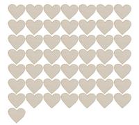 14 Colors Wooden Hearts for Crafts,50 Pcs Butterfly,Leaf Guest Book Blank Wood Sign,Unfinished Wood Ornaments for Wedding, Wooden DIY Christmas Ornaments Hanging Decorations