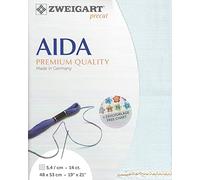 14 Count Aida Ice Blue 50x55cm (19.5x21.5 inches) - Fat Qtr