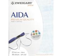 14 Count Vintage Aida Blue Sky 50x55cm (19.5x21.5 inches) - Fat Qtr