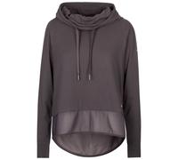 (14, Dark Grey) Trespass Womens Long Sleeve Hooded Top Immy