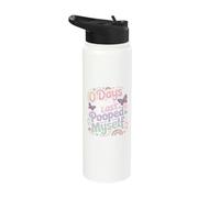 14 Days Since I Last Pooped Myself Meme Stainless Steel Insulated Water Bottle