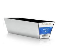 14" Drywall Mud Pan Heli-Arc Welded Stainless Steel [ Fitted Base ] Comfortable and to Clean.