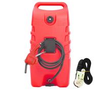 14 Gallon Portable Fuel Caddy, Gas Can Fuel Tank Container with Fluid Transfer Siphon Pump and 10Ft. Delivery Hose, Diesel Storage Can on-Wheels for Cars ATVs Lawn Mowers Boats