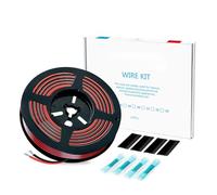 14 Gauge Silicone Wire-32.8 Ft Length(16.4 Ft Black and 16.4 Ft Red),HuLuWa 14 AWG 2.07mm² Electrical Cable-Flexible,High Temperature Resistant,and Tinned Copper Strands - Ideal for RC Car,and More
