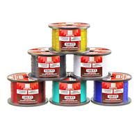 14 Gauge Wire Combo 6 Pack 12V 100'FT per Roll (600 ft Total) 14 Gauge Auto Wire Copper Clad Aluminium Low Voltage 14 Gauge Wire
