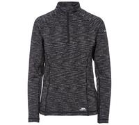 Trespass Womens Long Sleeve 1/2 Zip Pullover Gym Top Active Workout Edith Grey Marl