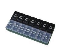 14 Grids Pills Container Storage Tablets Vitamins Medicine Fish Oils New Weekly Portable Travel Pill Cases Box 7 Days Organizer(L)