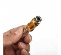 14 Hex Shank Magnetic Screwdriver Bit Holder with Pivoting Collar and Quick Change Locking Mechanism for Use in Tight Spaces and Angled Driving (Gold)