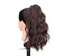 14" Highlight Ponytail Extension, Short Claw Clip on Ponytails,Wavy Curly Hair Extensions Synthetic Hairpiece(4)