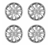 NRM QUAD 14 Universal Wheel Covers, Silver, 14-inch