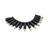 14 In 1 5.5x2.1mm Female To Male Power Adapter Tips Connector Suitable For Laptop Power Supply Plug Jacks Sets Power Adapter Tips Laptop Power Supply Connectors Jacks Sets Computer