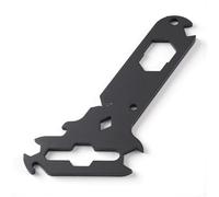 14 in 1 Dirty Rigger Steel Multifunctional Rigger Tools with Wing Nut Spanner Wire Strippers Bottle Opener for Stagehand RV Caravans Ships Multitools Stagehand Tool