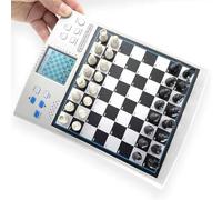 14-in-1 Electronic Chess Set, Portable Handheld Chess Game Kit, with LCD Screen, 30-Level AI Teaching Mode, Support 2-Player and Family Game, Ideal for Beginners, Chess Lovers