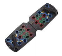 Multifunctional Push Up Board | Foldable Workout Station with Handles & Optional Resistance Bands | Home Gym Fitness Equipment (Without Rope)