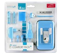 Speedlink 14In1 Pack Case Hard Case Charger Car Headphones For Nintendo DSi