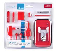 Speedlink 14In1 Pack Case Hard Case Charger Car Headphones For Nintendo DSi