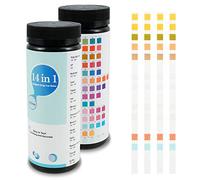14 In 1 Water Quality Testing Strips, 100 Strips Water Testing Kit for Pool, Home and Spa Test, Accurate Quick for PH, Hardness, Iron, Copper, Lead, Chromium, Nitrate and More