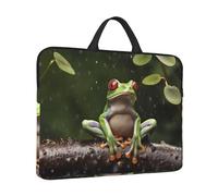 14 in Laptop Sleeve Bag Shockproof Laptop Case Peace Tree Frog Computer Carrying Cover Briefcase with Handle