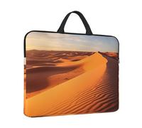 14 in Laptop Sleeve Bag Shockproof Laptop Case Sand Dunes in The Sahara Desert Computer Carrying Cover Briefcase with Handle
